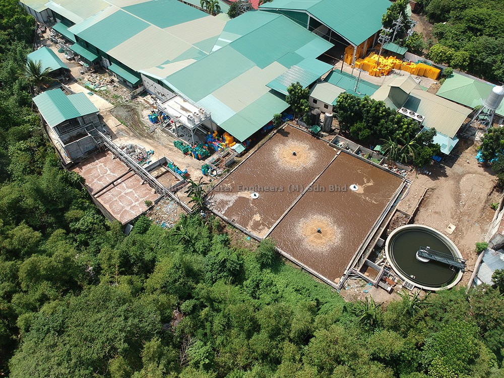 Chicken slaughtering wastewater treatment plant, Lucena, Philippines