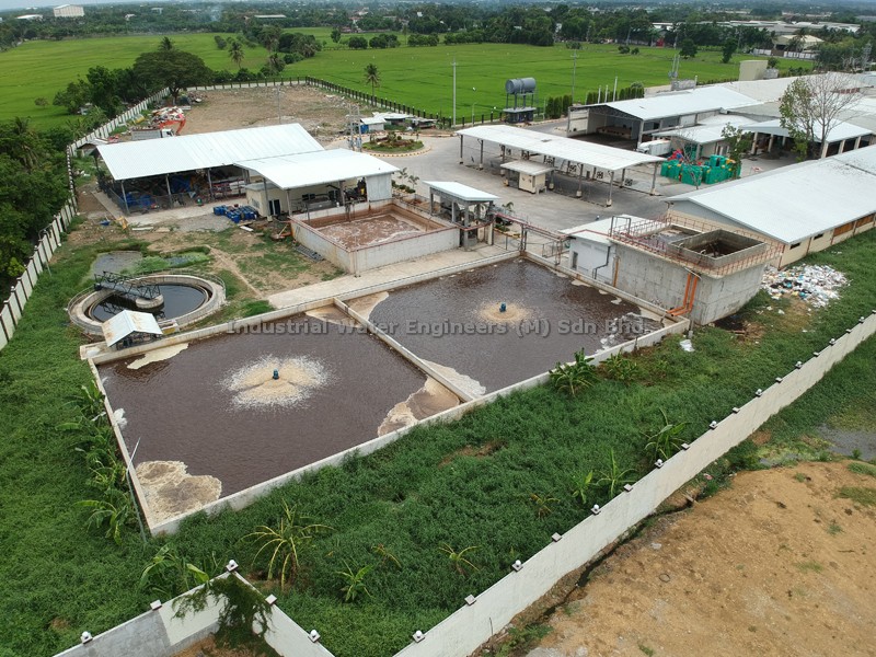 Chicken slaughtering wastewater treatment plant, Bulacan, Philippines