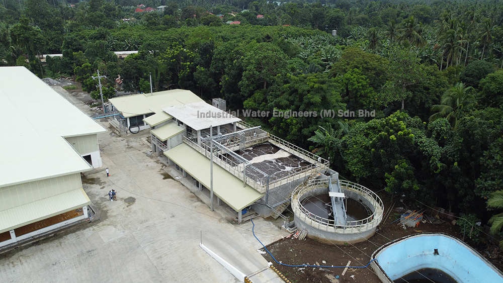 Chicken slaughtering wastewater treatment plant, San Pablo, Philippines